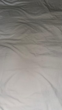 Wrinkled, used sheets