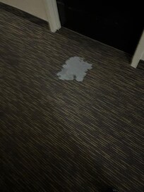 Tape in front of a door