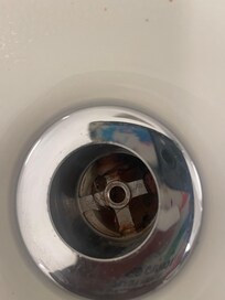 This drain had food particles and pencil shavings in it