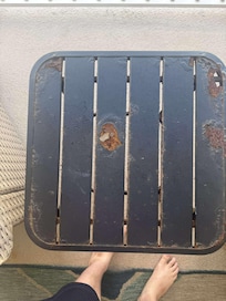 Rust on tables