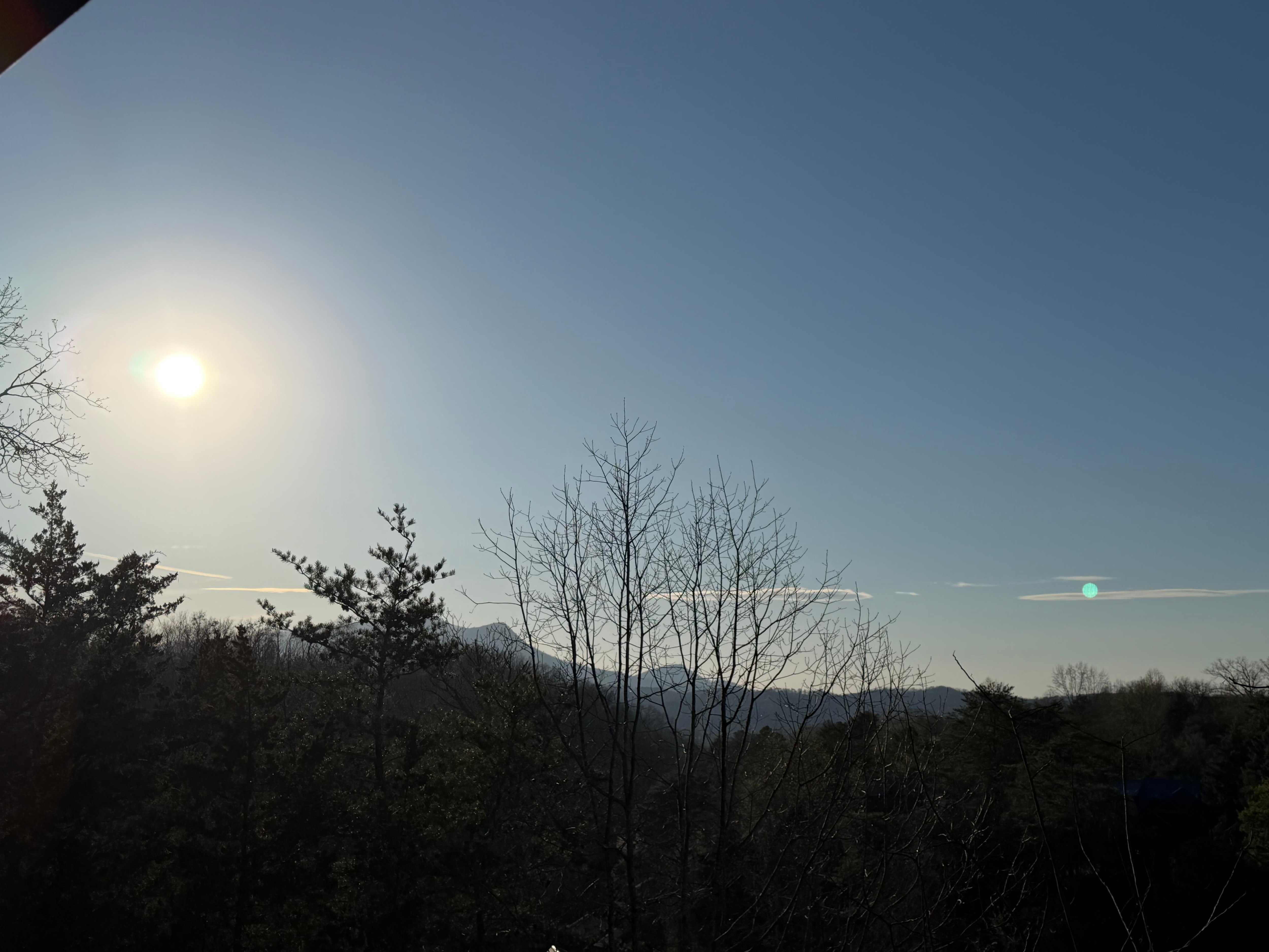 View from upper balcony