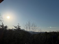 View from upper balcony