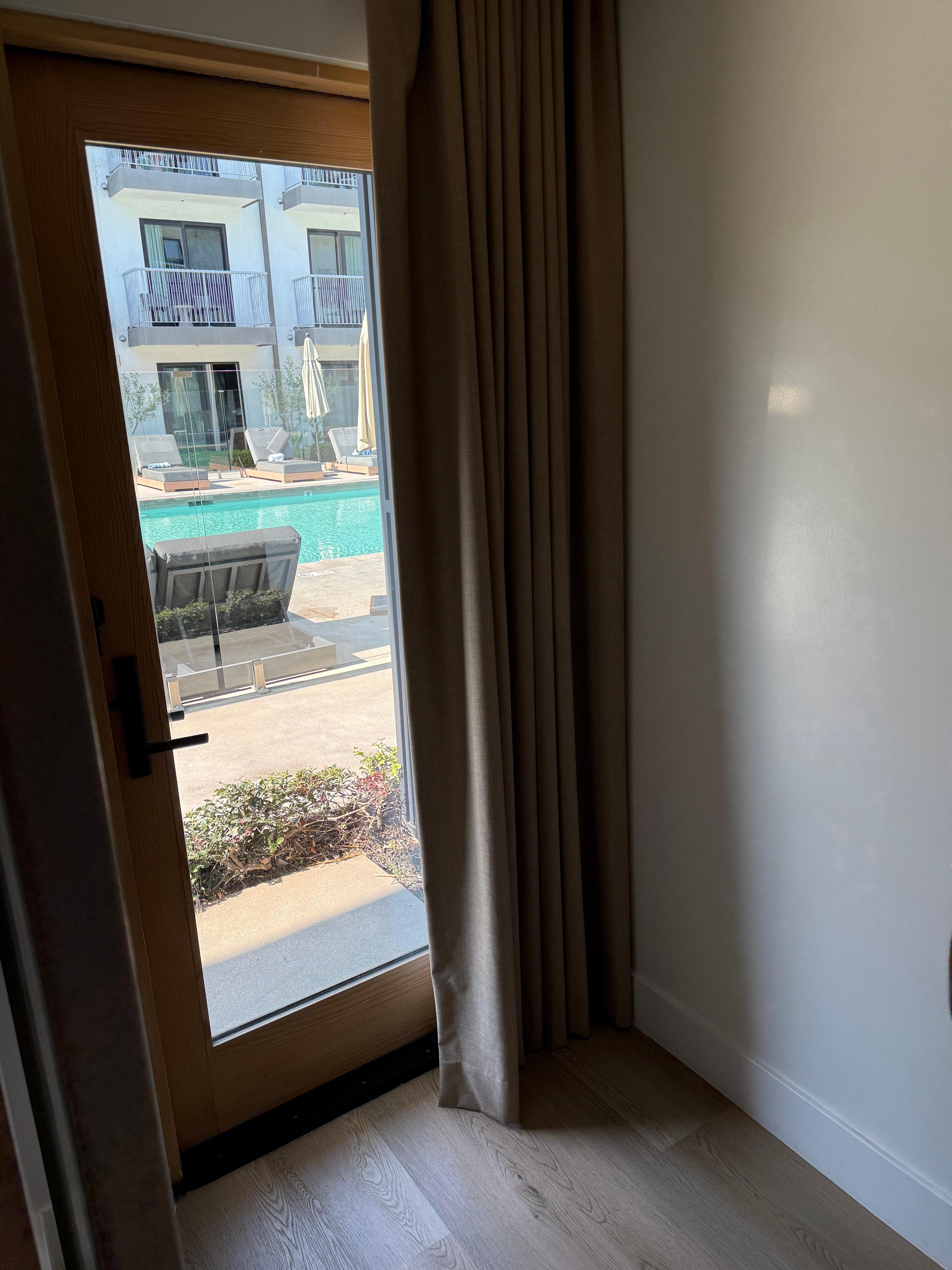 Backdoor straight to the pool