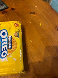 Cookies eaten by mouse!