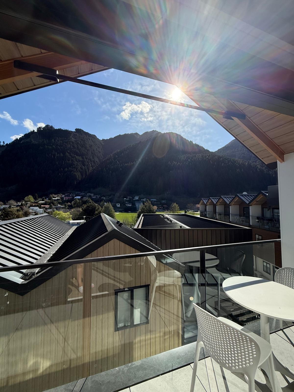 View from living room balcony.