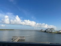 View from 2nd story balcony of the semi-private pier!