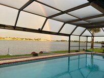 Even was able to experience a rainbow!