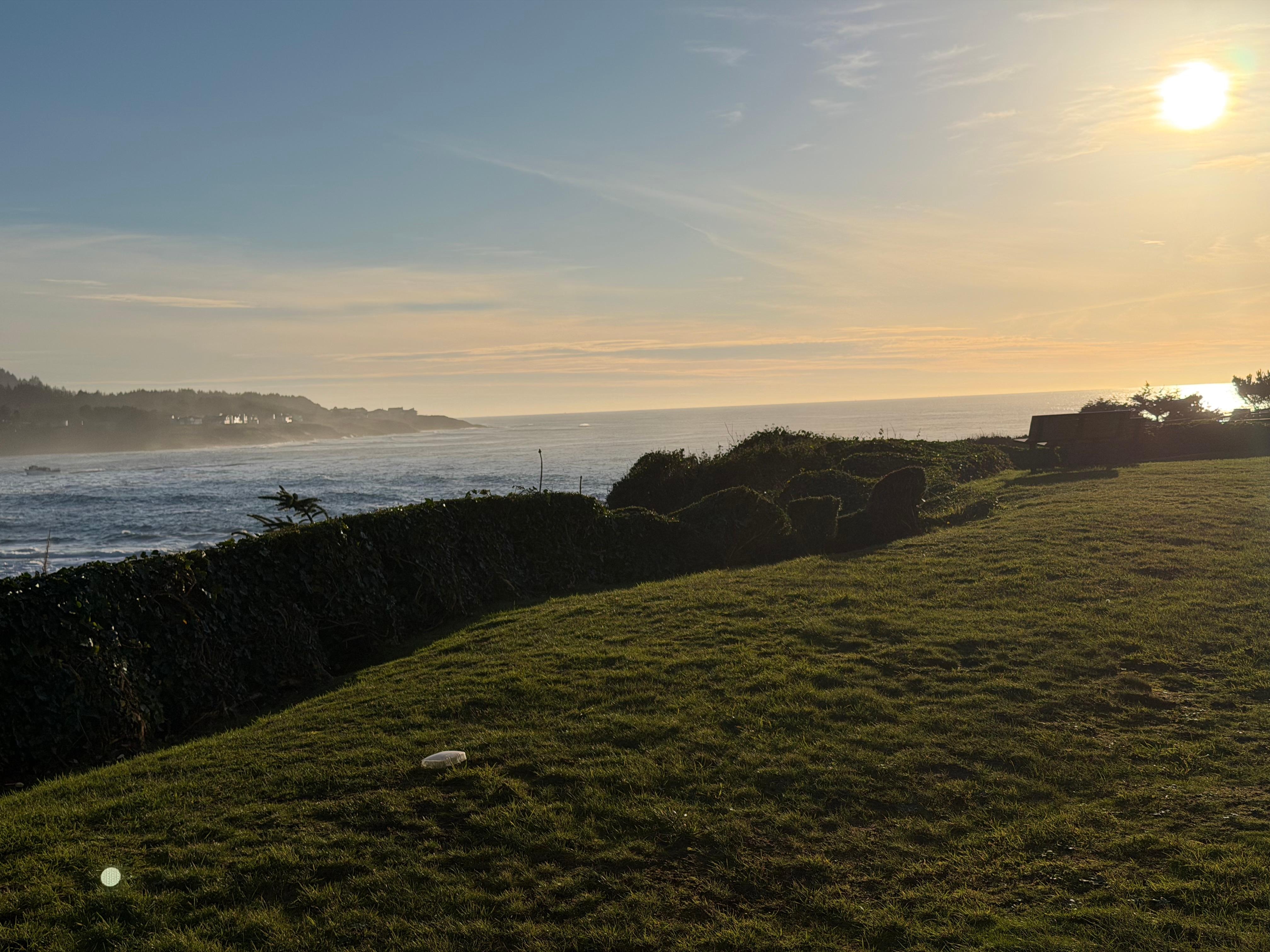 View from downstairs living room 