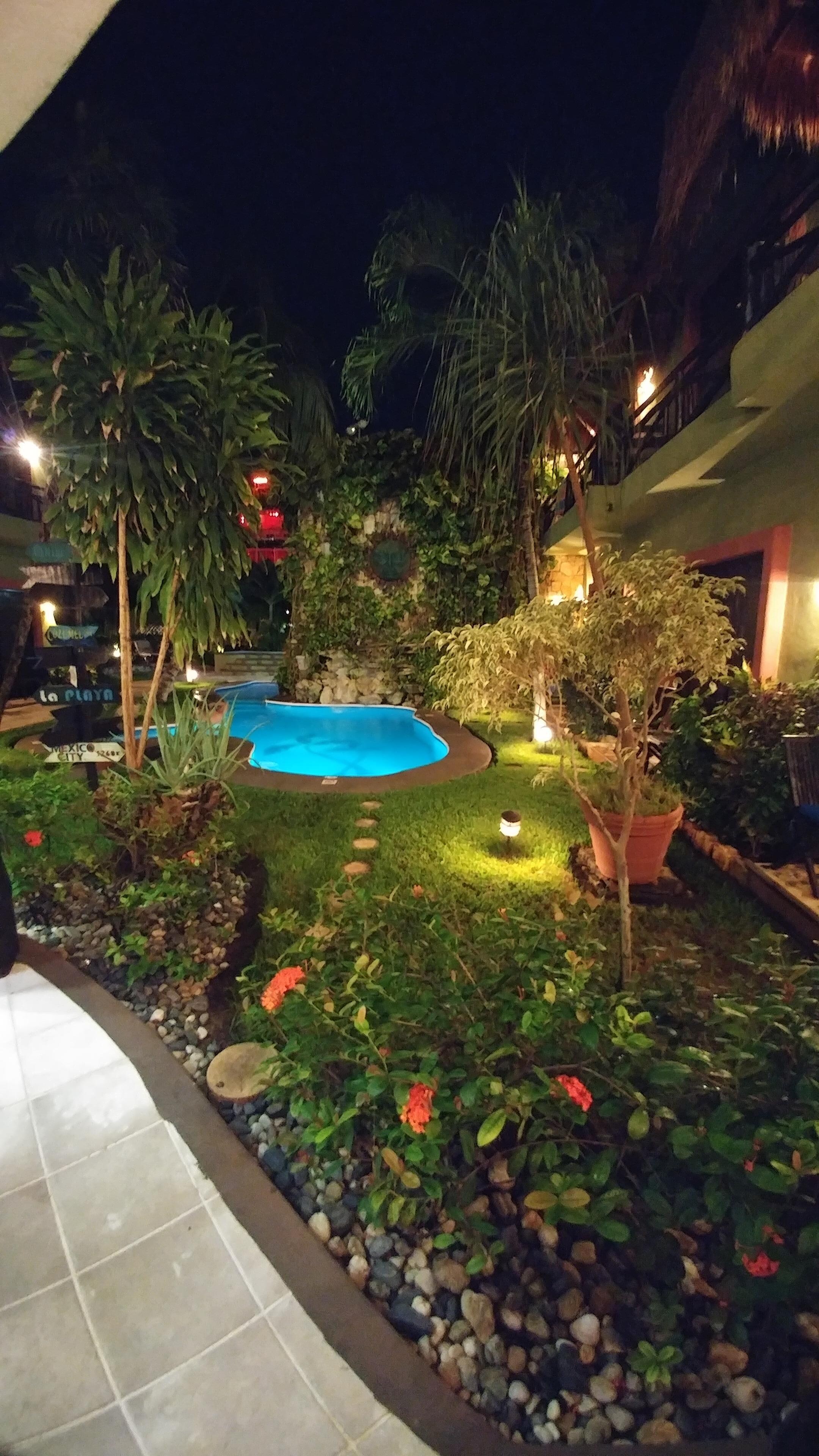 View from the lobby