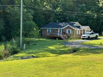 This is a picture of the house from the road.