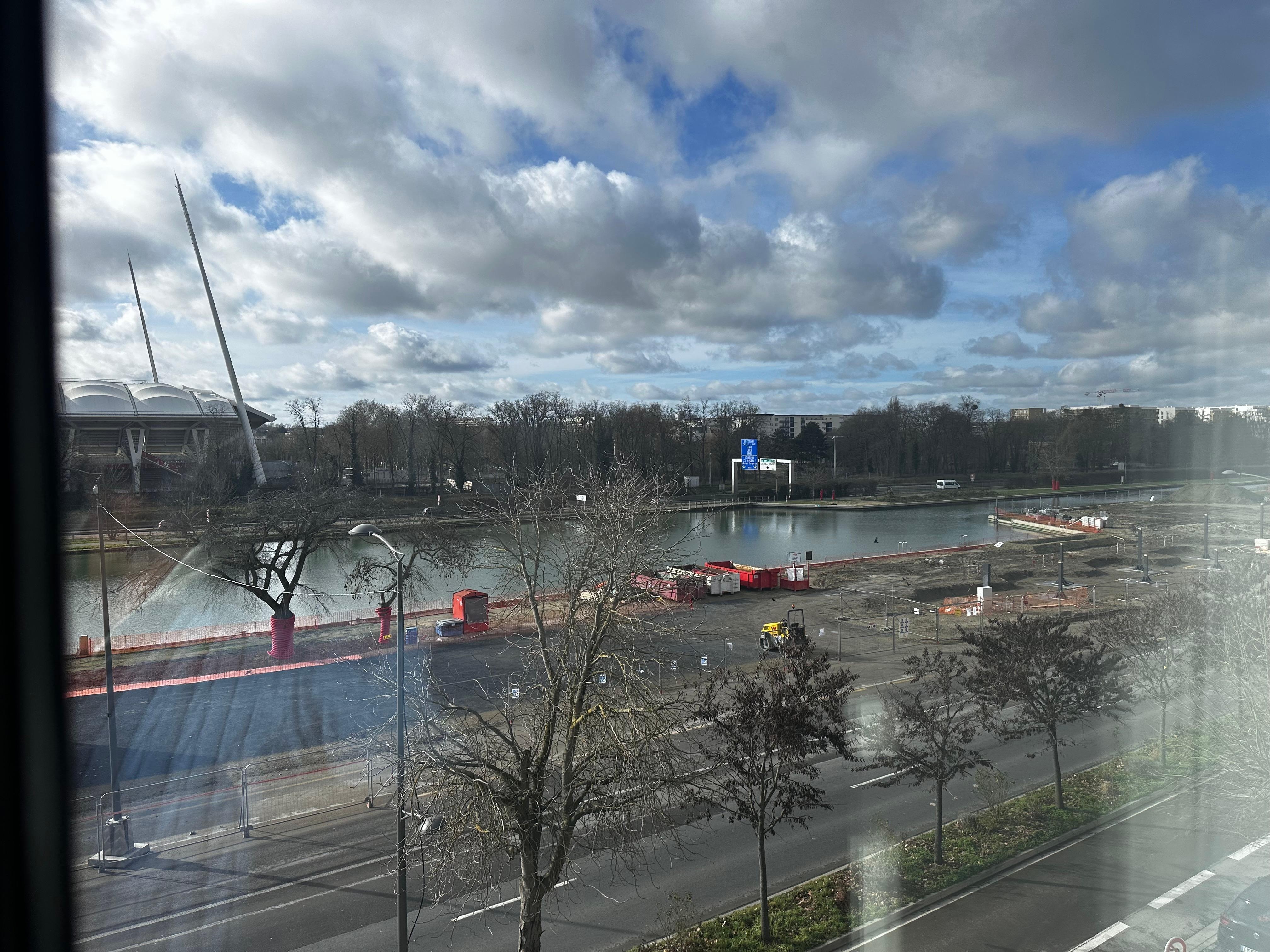 Our bedroom view of river