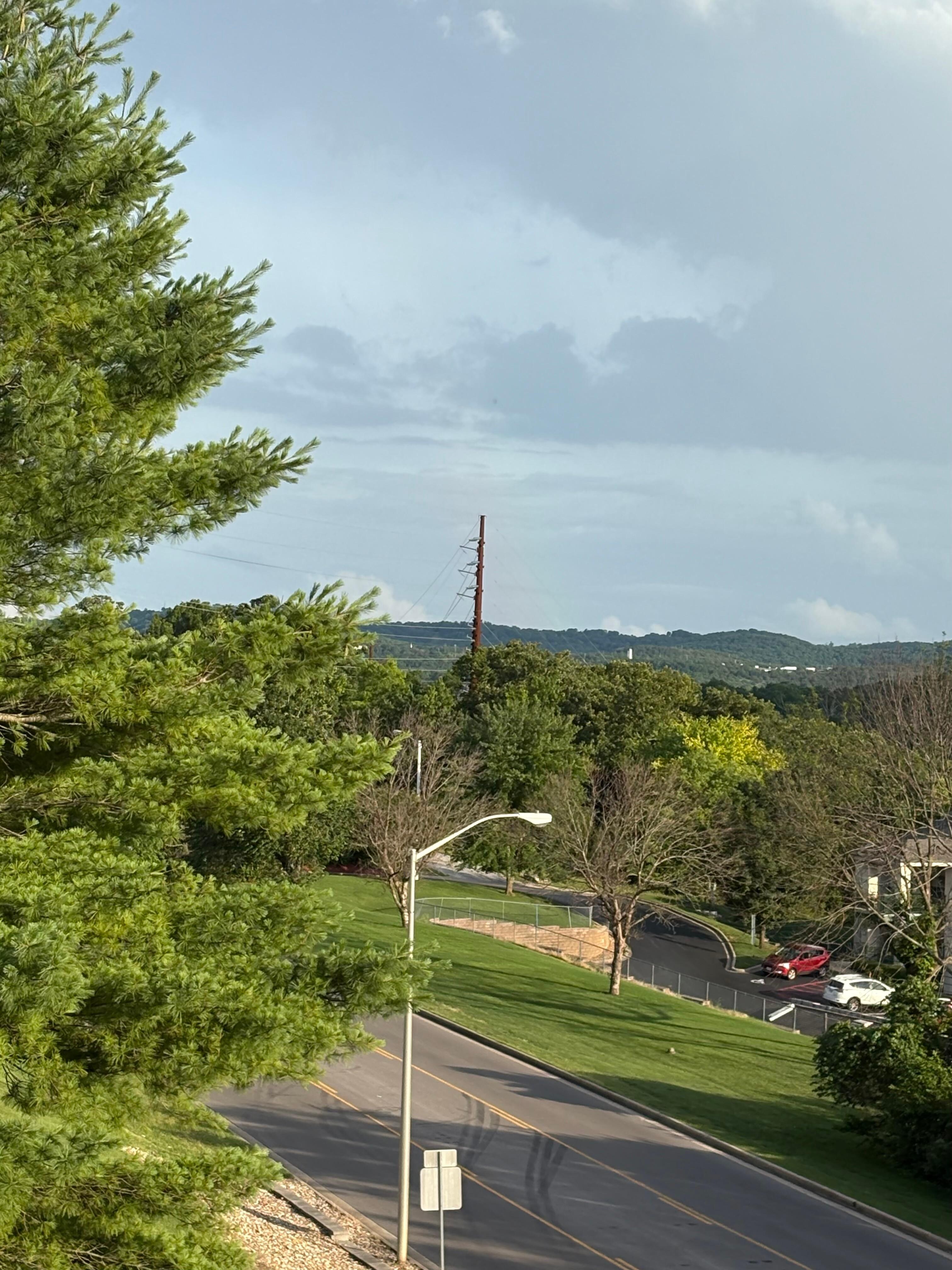 View from balcony