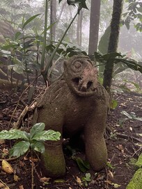 Monkey sculpture