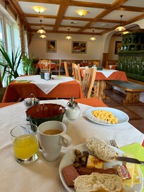 Breakfast was delicious