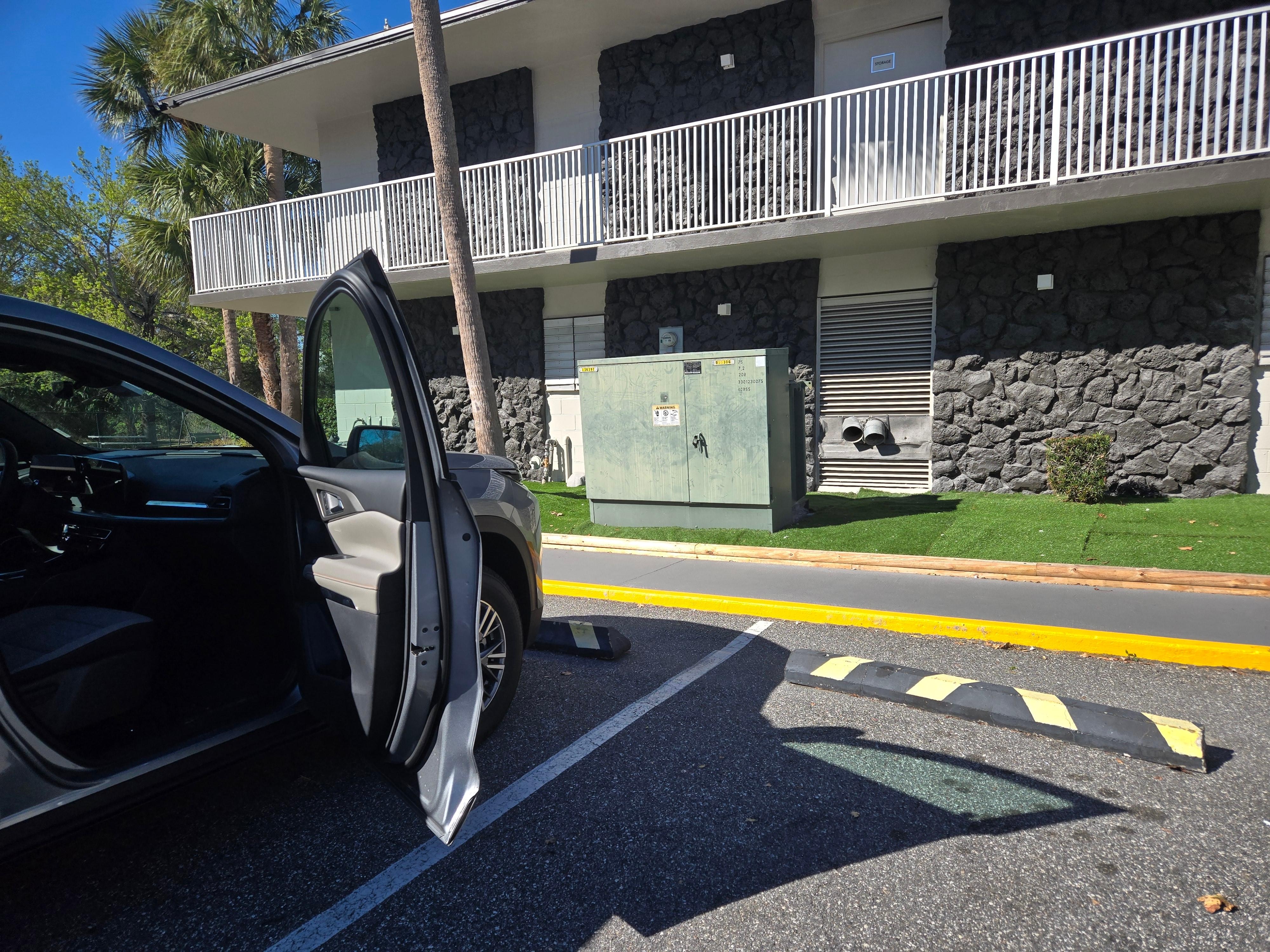 This is where the gas smell was