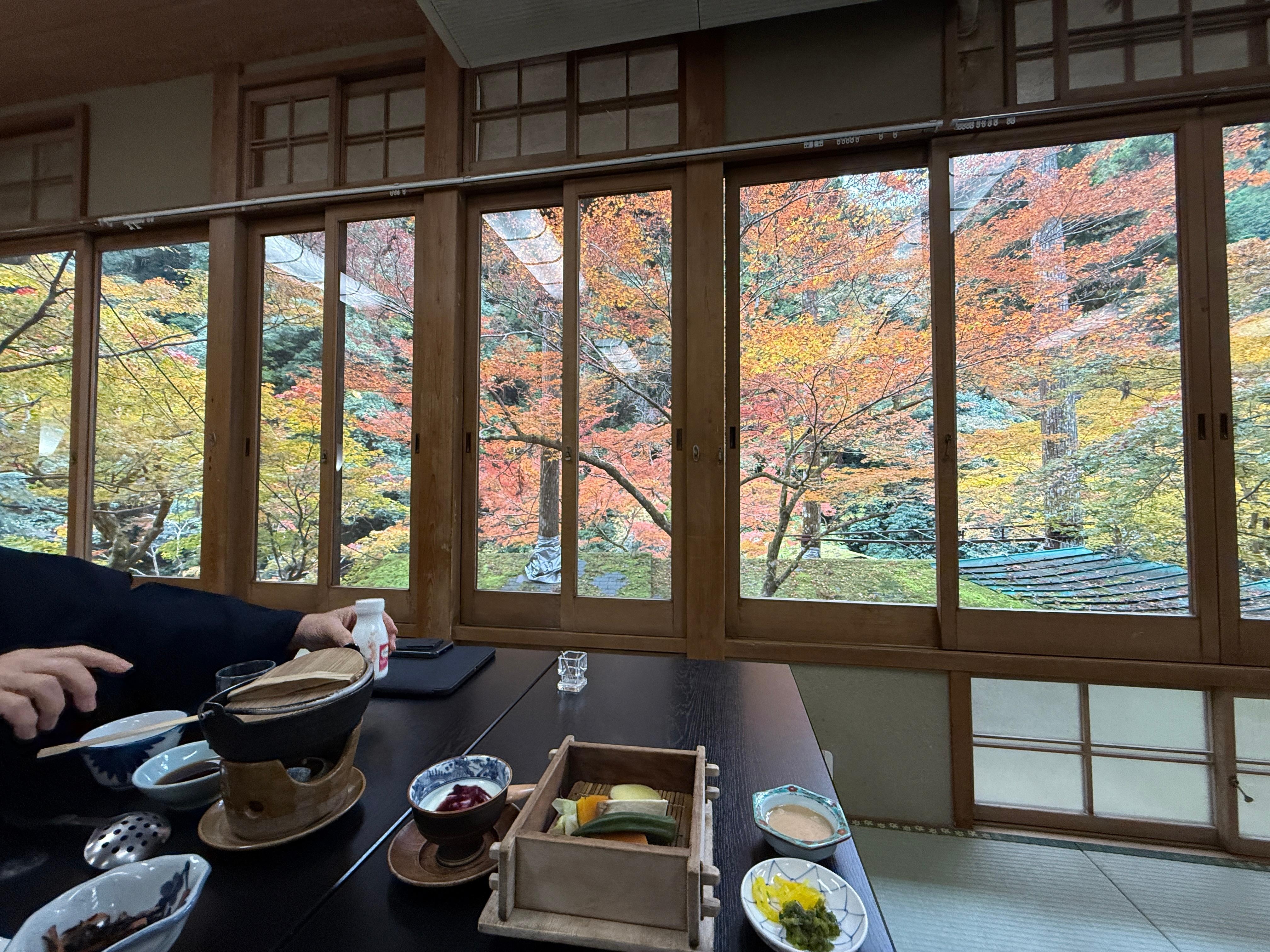 View from the dinning hall