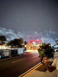 New Year’s Eve fireworks.