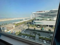 View from one room toward across to Conrad.