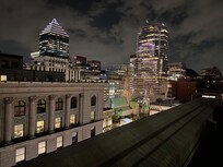 View from rooftop terrace