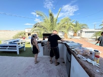 Barbecue area