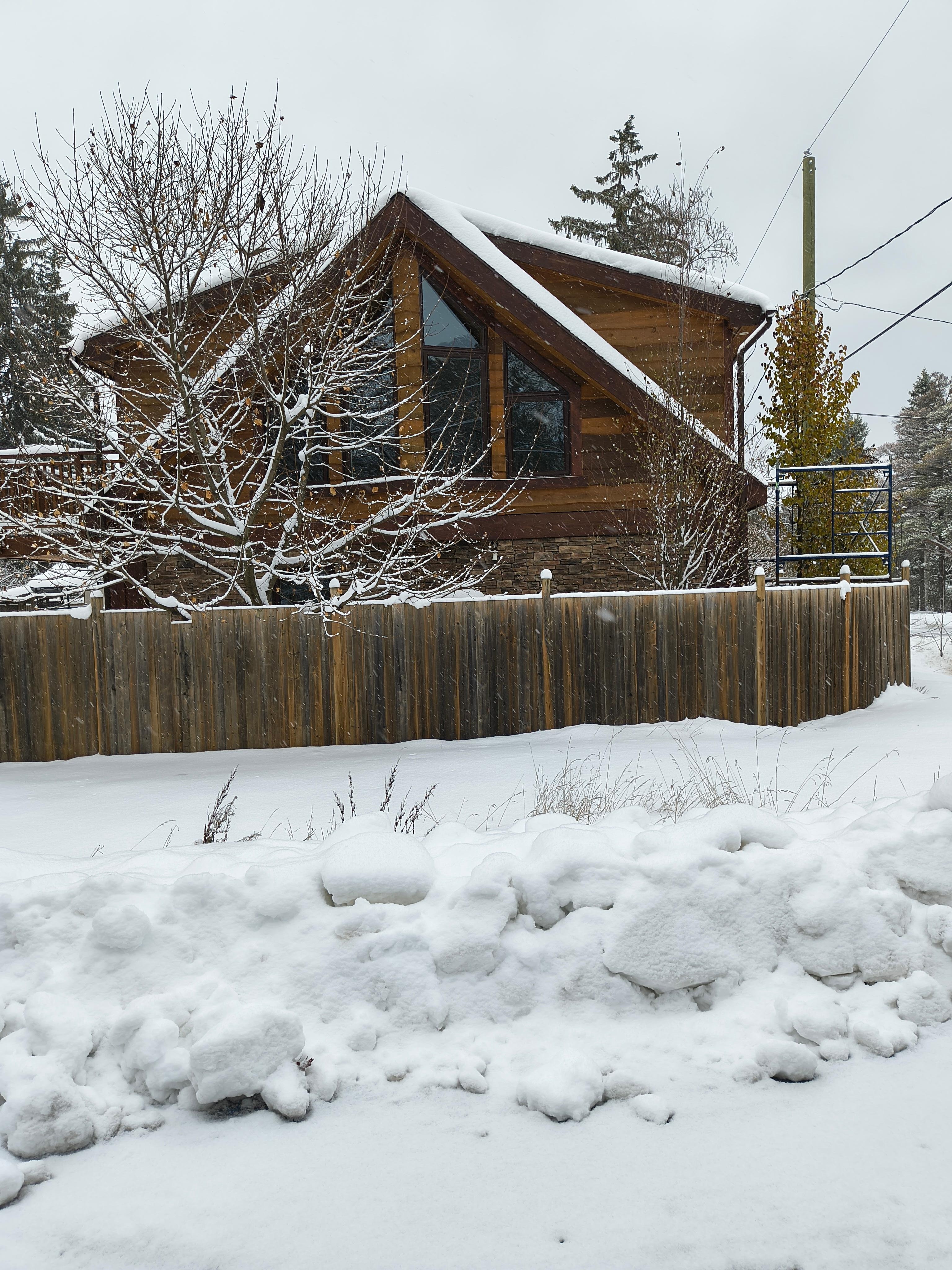 Cozy Chalet in the winter