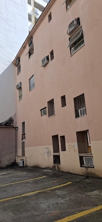 The back facada of hotel