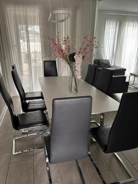 Dinning area for that meal together