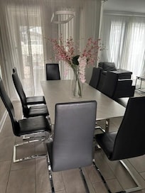 Dinning area for that meal together