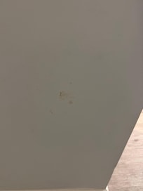 Walls were dirty/ had stains