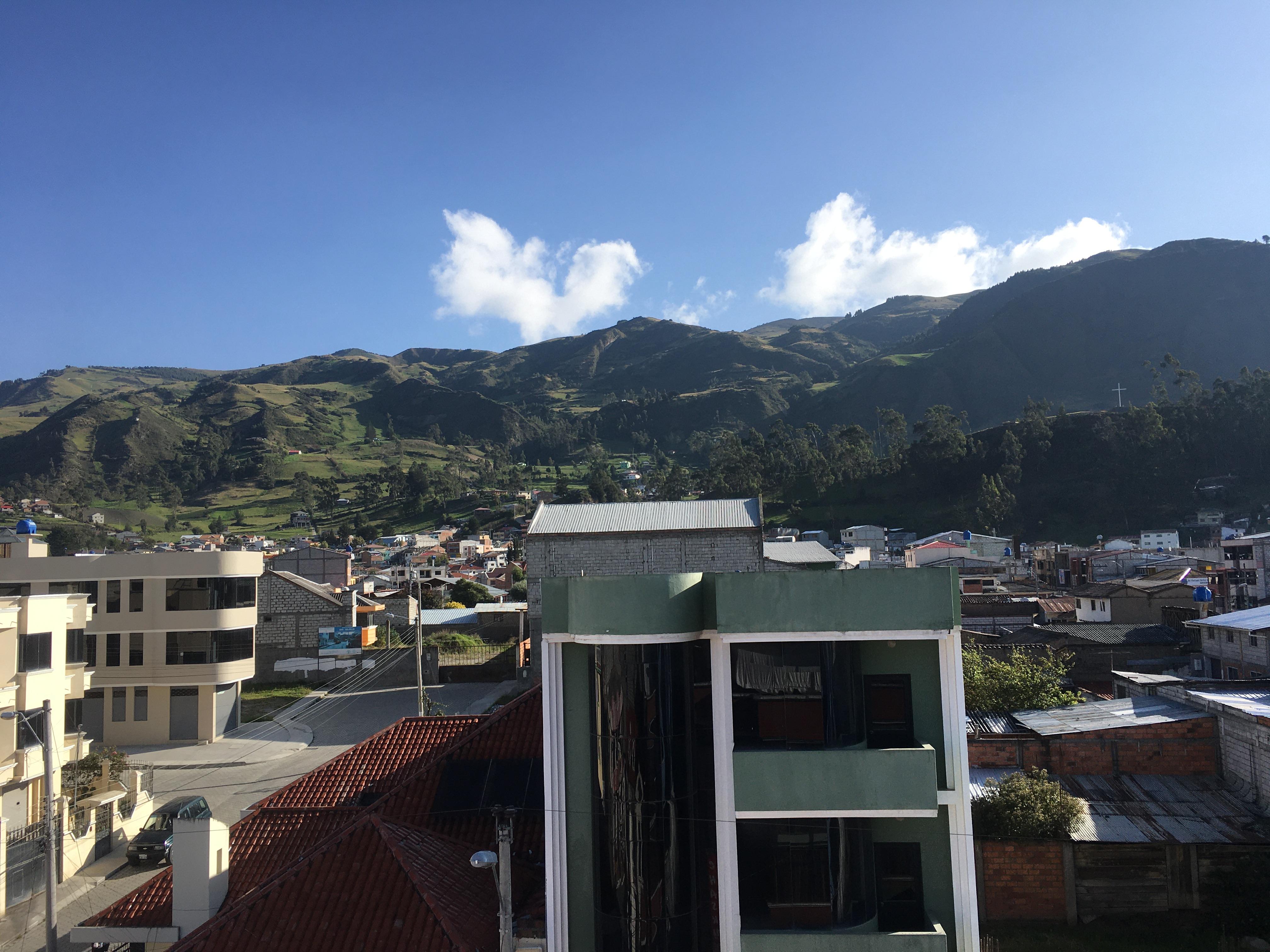 View from the laundry / roof