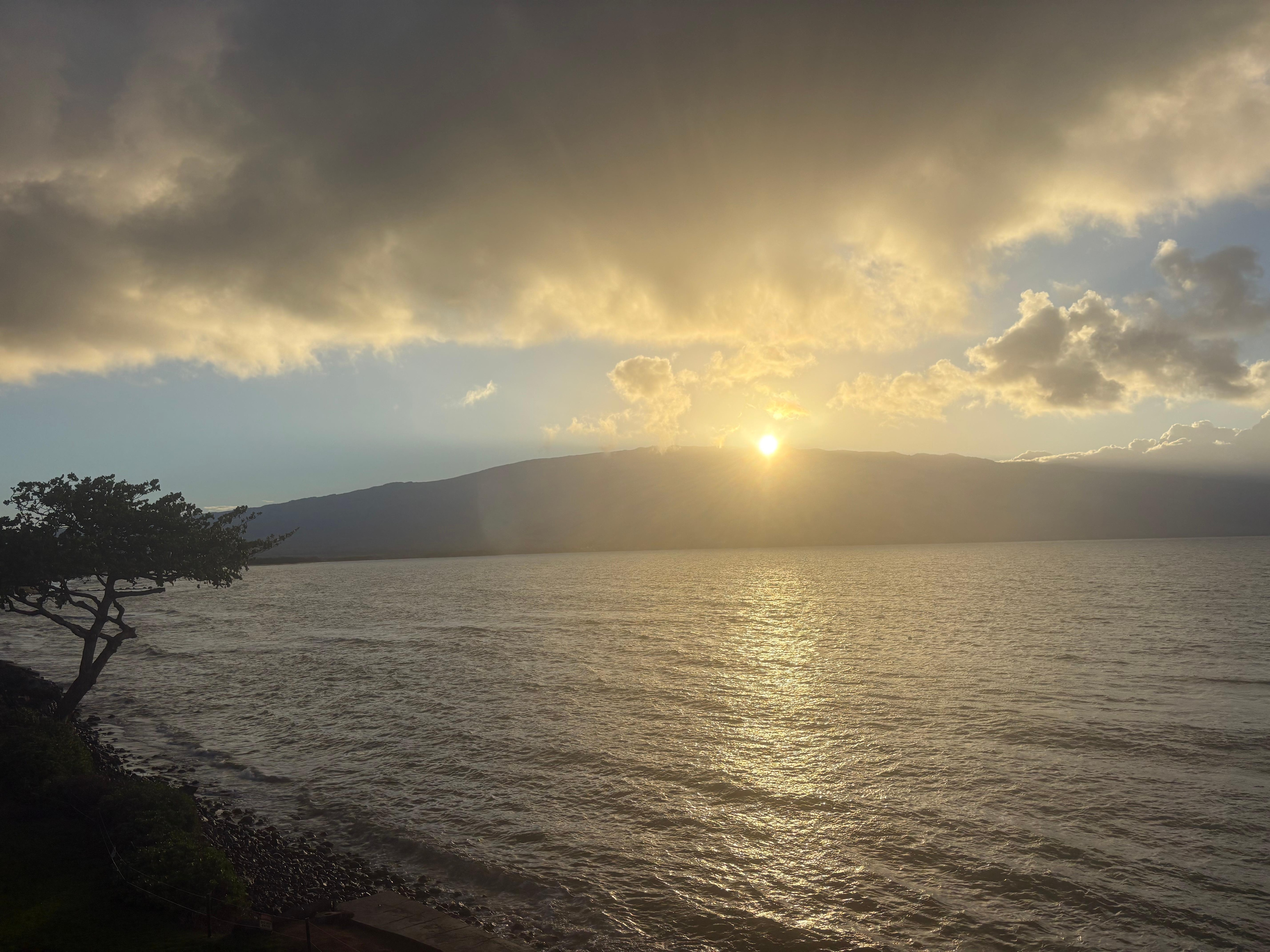 Sunrise off the balcony