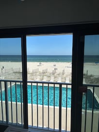 The balcony we enjoyed