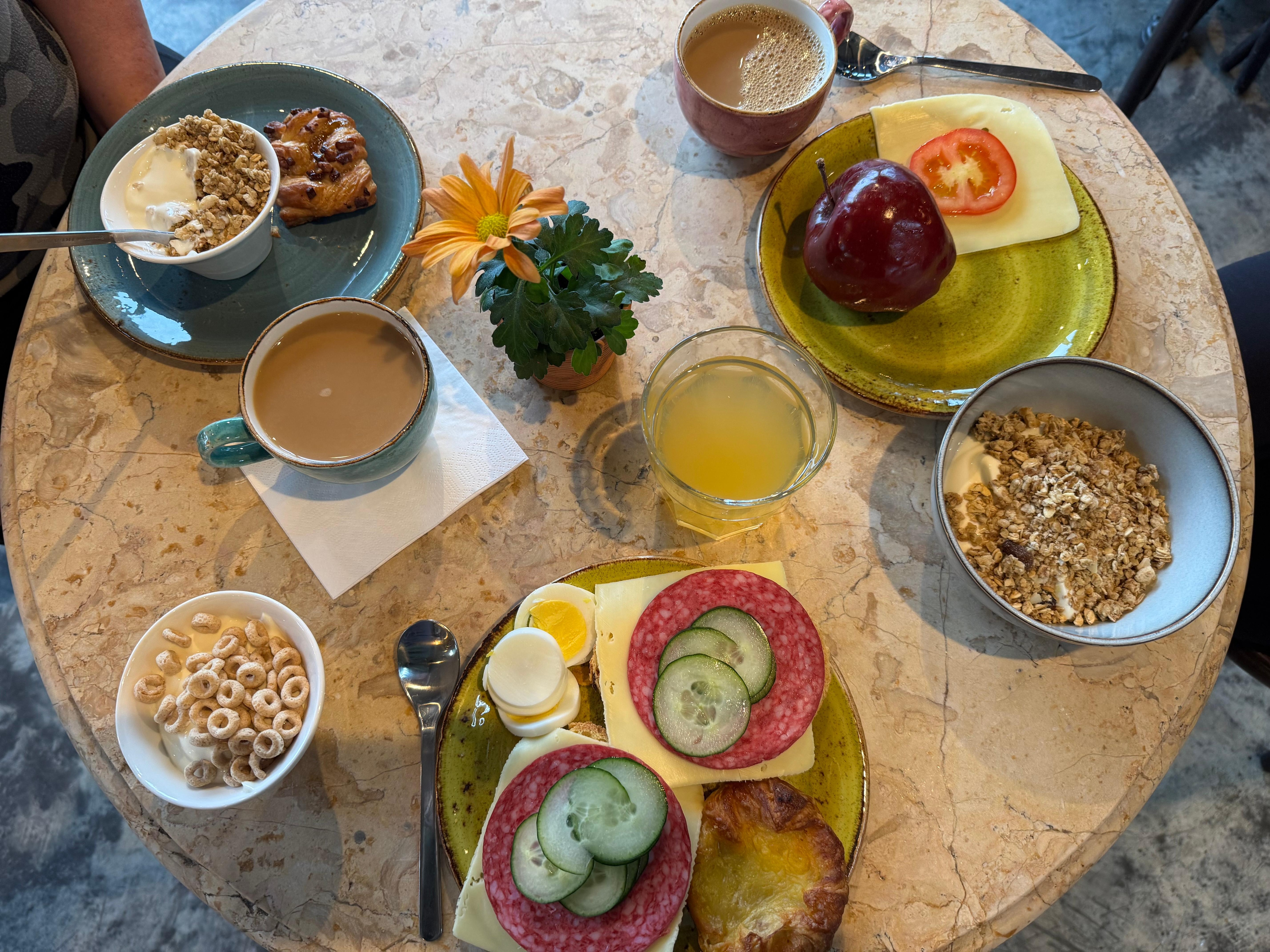 Fantastic selection for breakfast