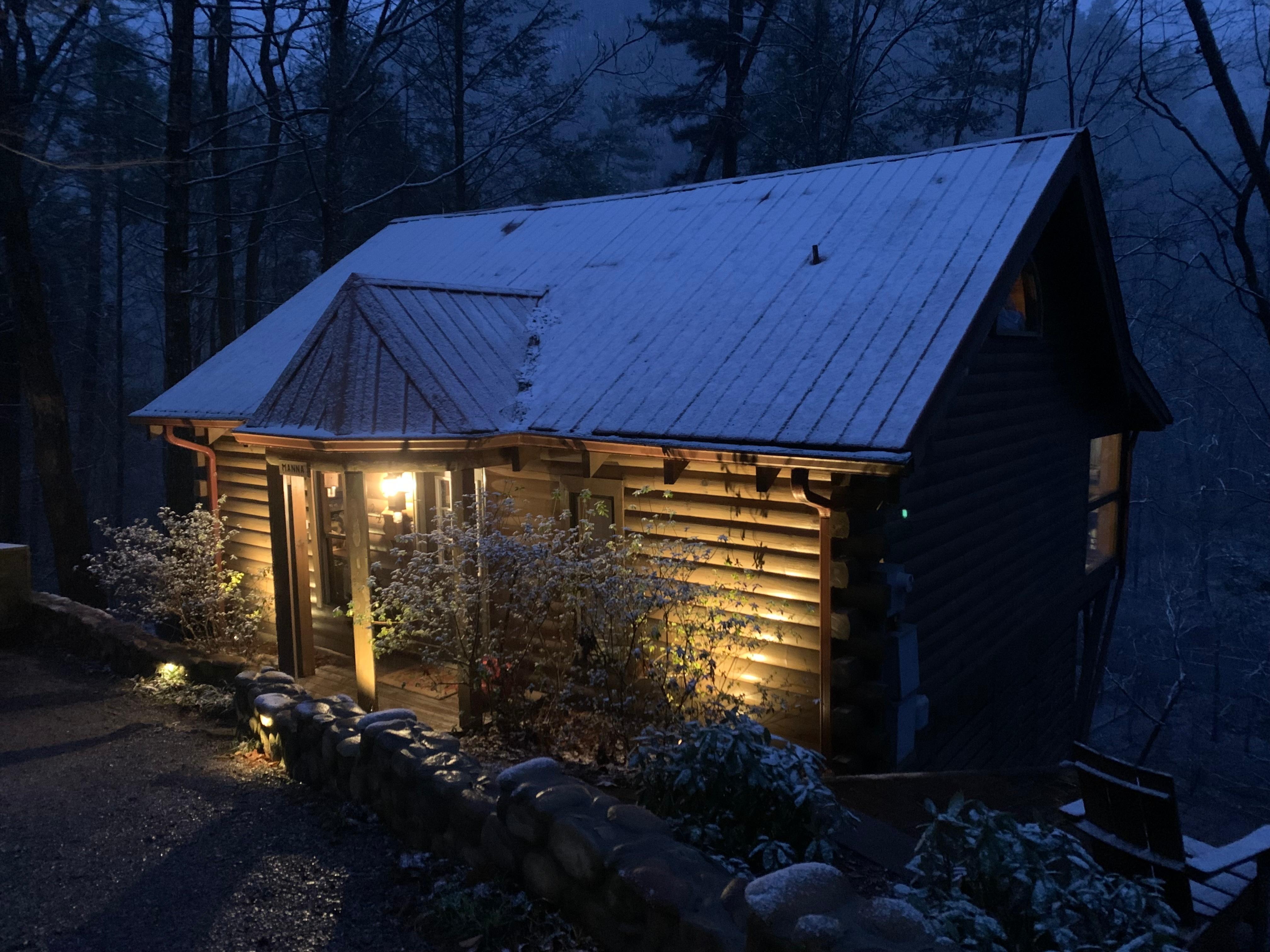 The night we arrived 😊