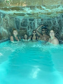 The waterfall was my favorite