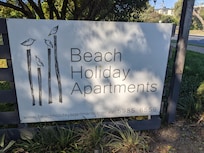 Sign out front on driveway.