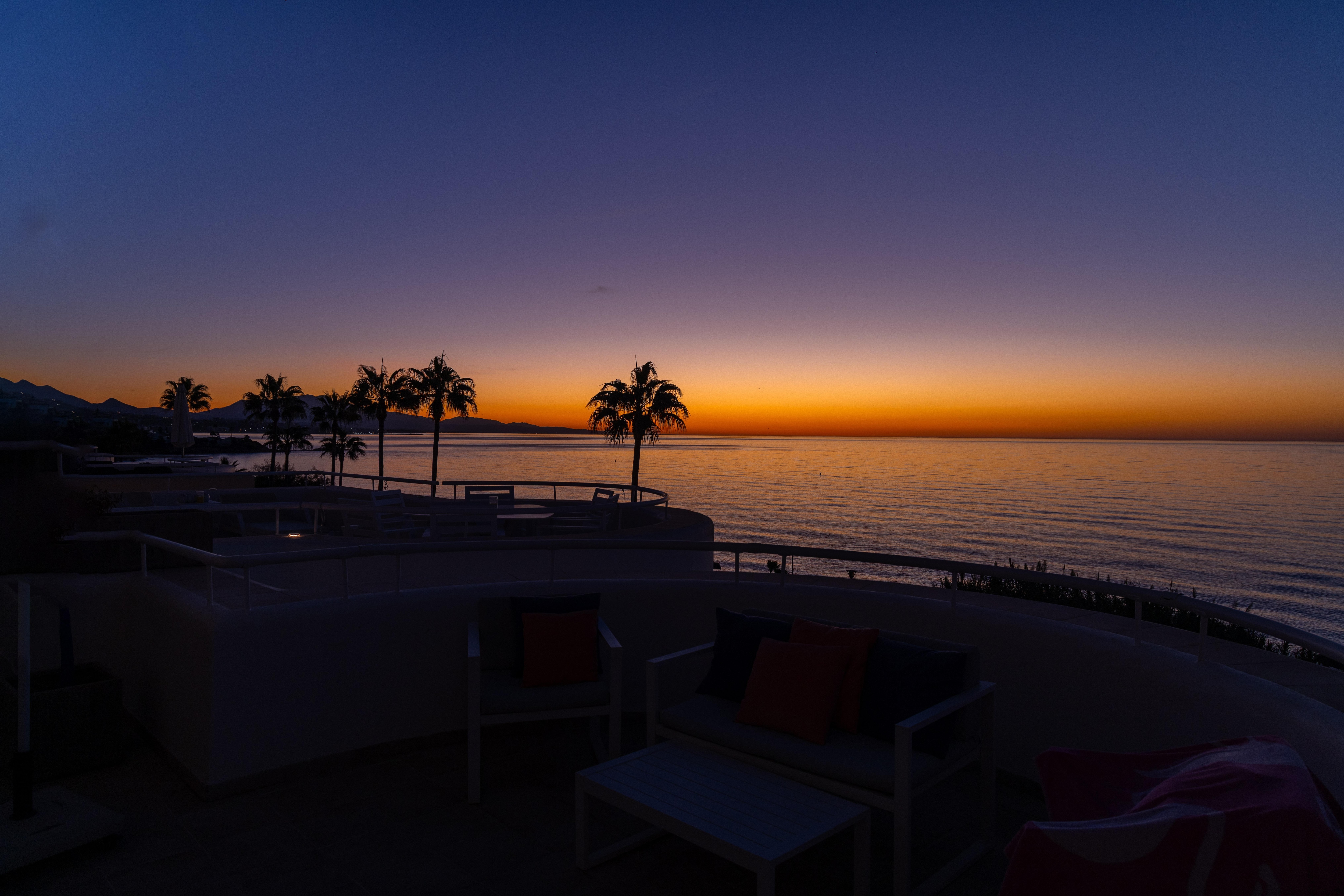 Sicht vom Balkon der Wohnung