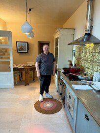 Private chef cooked a delicious 4 course meal for us on the day we arrived