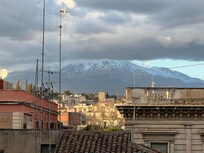 Balkong från rummet mot Etna