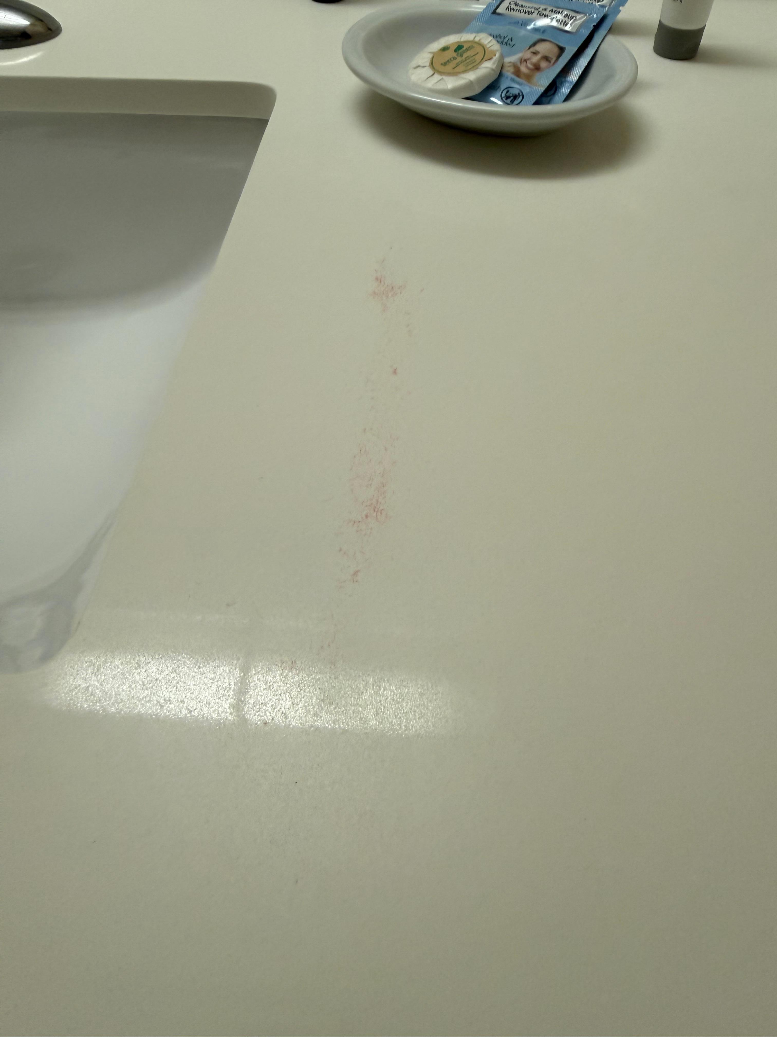 2nd bathroom counter.  Who knows what that is.