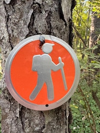 The trails were marked