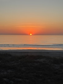 Sunrise from the balcony. A highlight each morning.
