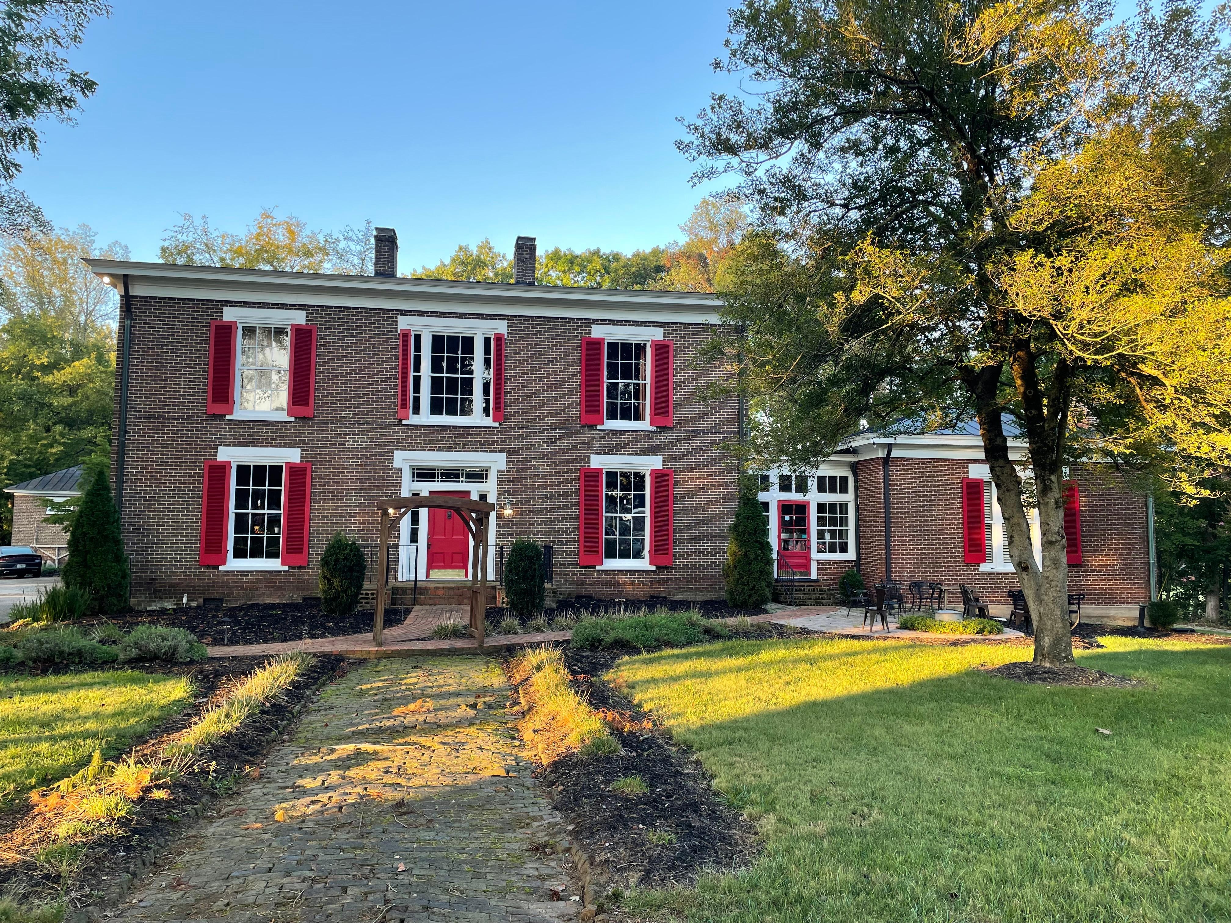 Original walkway to  house