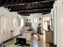 The living room