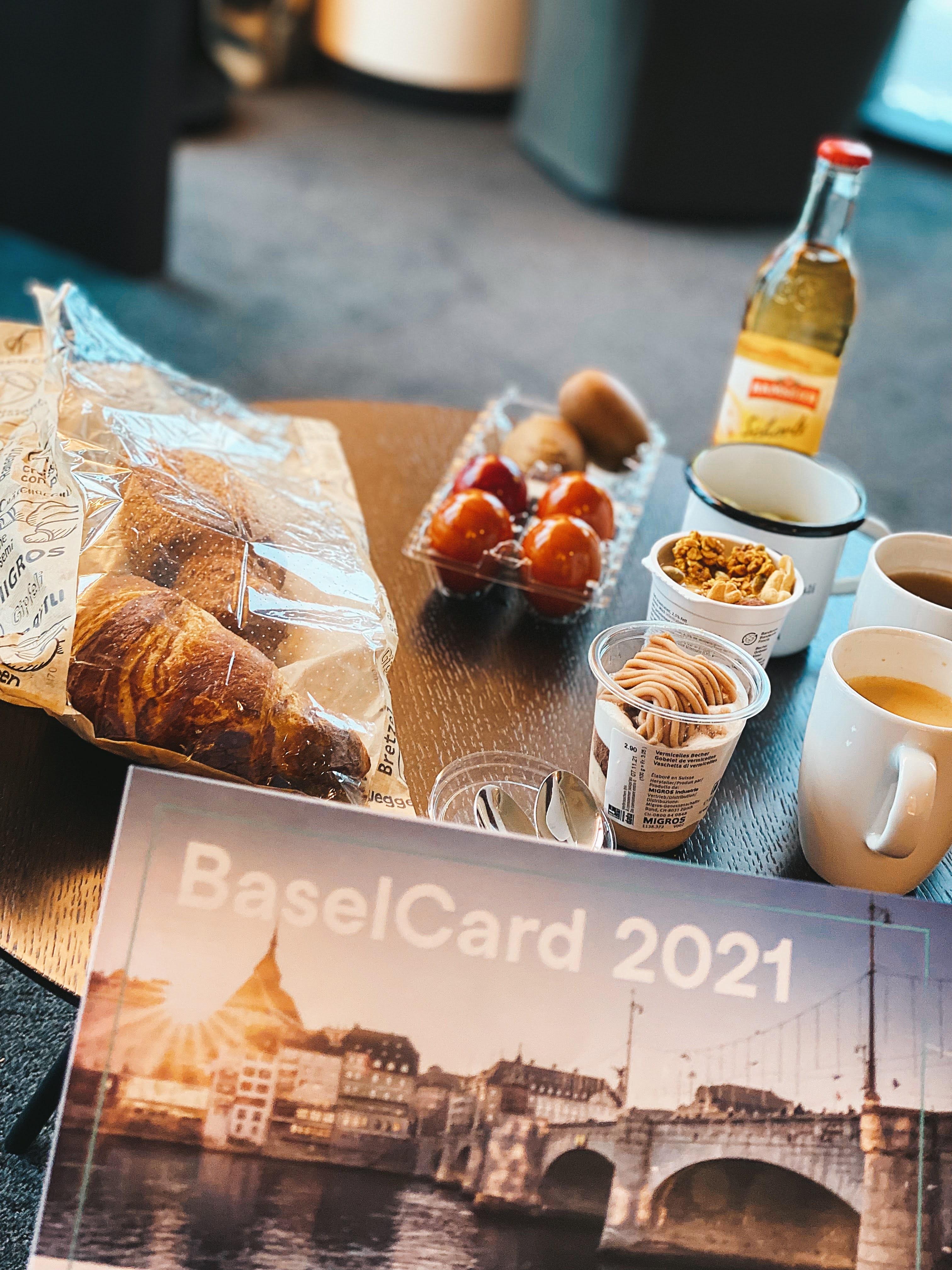 城市卡搭配我們自製早餐（沒有跟飯店訂早餐）