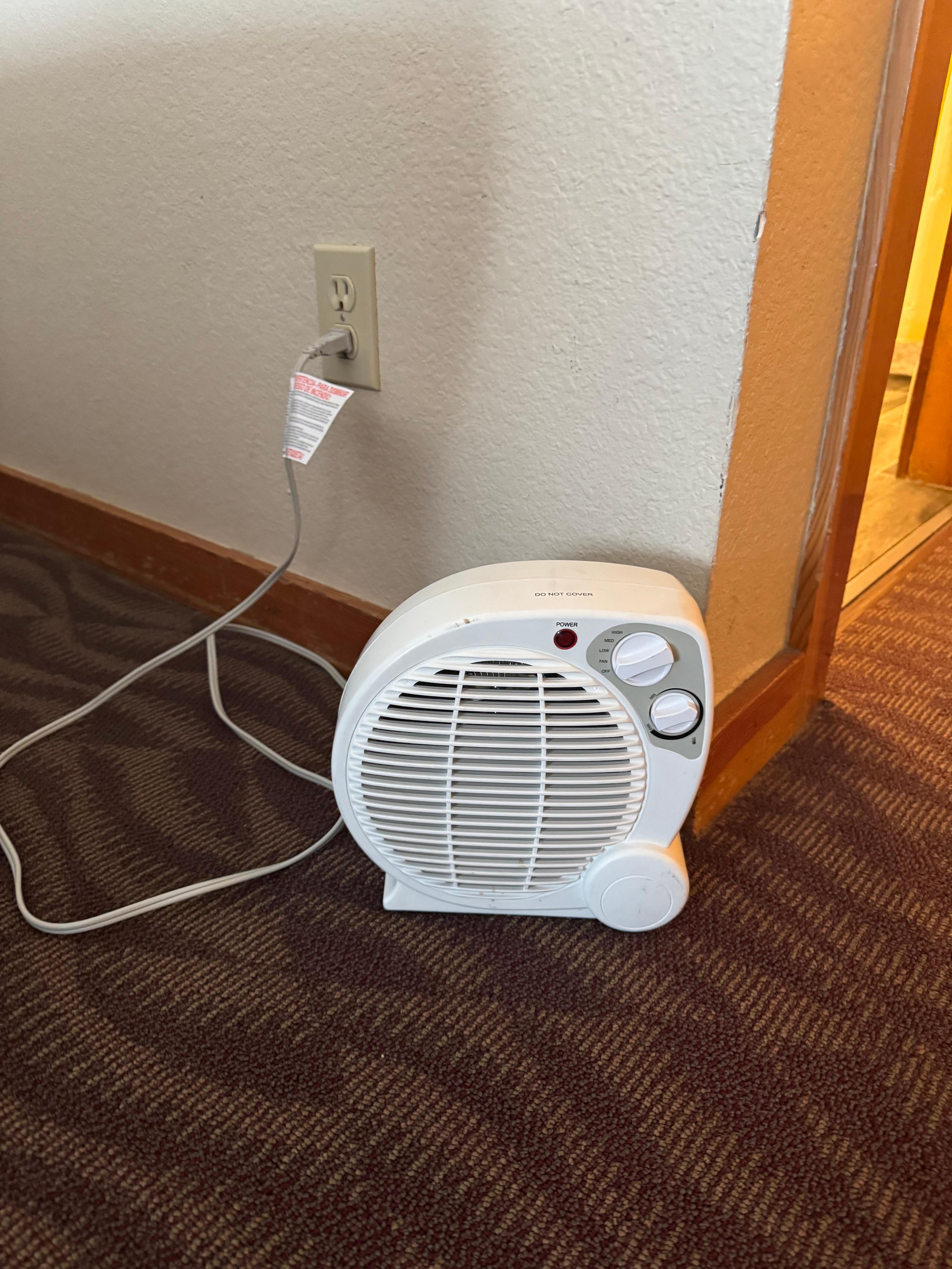 Tiniest space heater of all time 