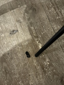 Gulv som ikke ble rengjort