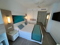 Schlafzimmer im Hotelzimmer