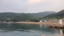 핑키마린 바로옆에
몽돌 해수욕장