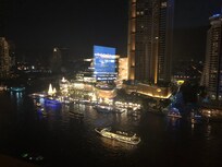 Vista do quarto do hotel